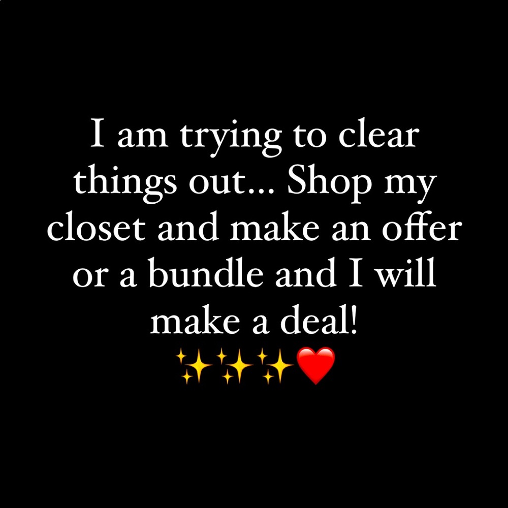 Closet clean out!